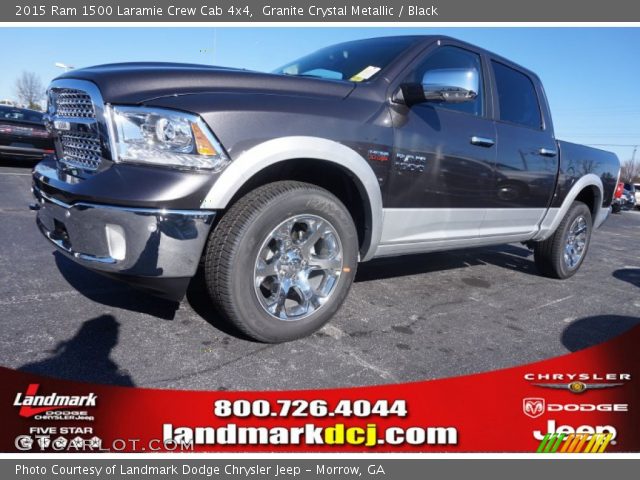 2015 Ram 1500 Laramie Crew Cab 4x4 in Granite Crystal Metallic