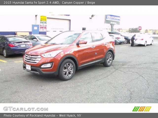 2015 Hyundai Santa Fe Sport 2.4 AWD in Canyon Copper