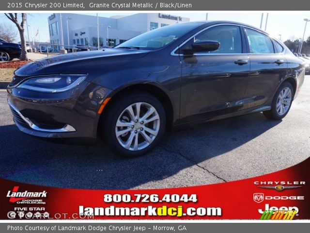 2015 Chrysler 200 Limited in Granite Crystal Metallic