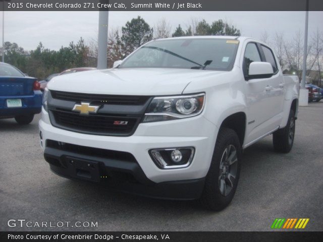 2015 Chevrolet Colorado Z71 Crew Cab in Summit White