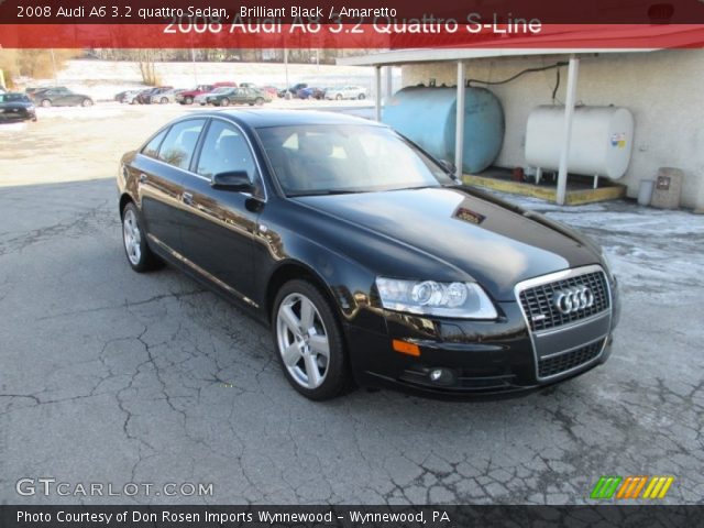 2008 Audi A6 3.2 quattro Sedan in Brilliant Black