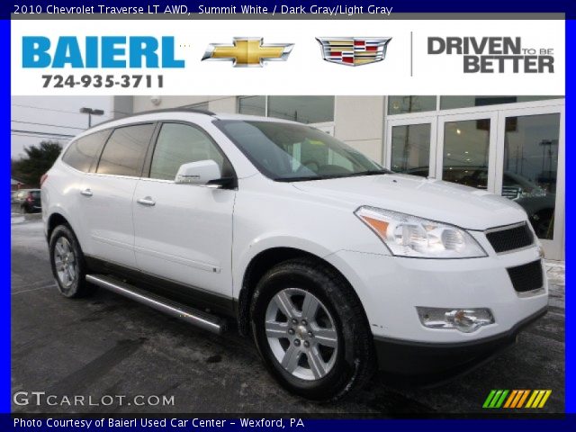 2010 Chevrolet Traverse LT AWD in Summit White