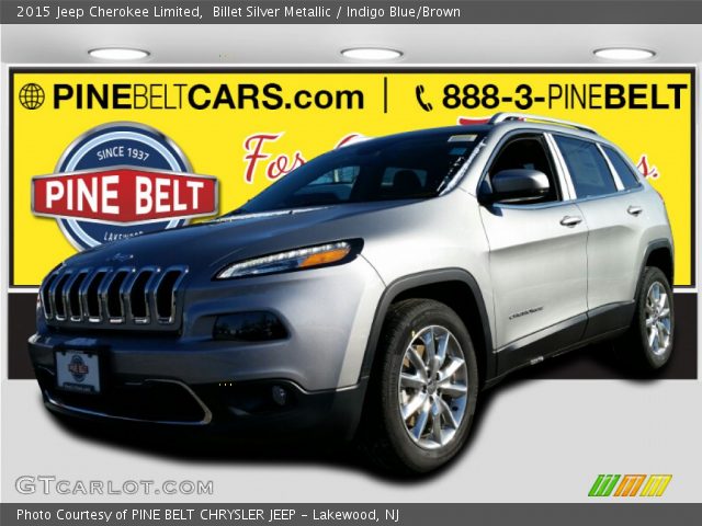 2015 Jeep Cherokee Limited in Billet Silver Metallic