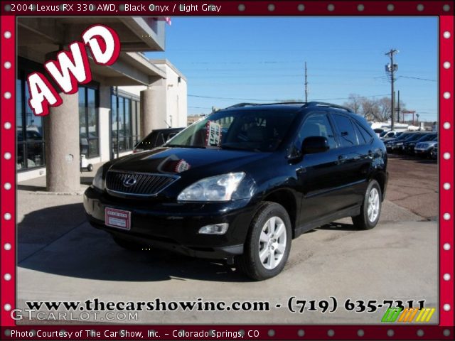 2004 Lexus RX 330 AWD in Black Onyx