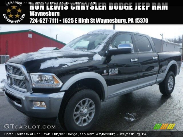 2015 Ram 2500 Laramie Crew Cab 4x4 in Black