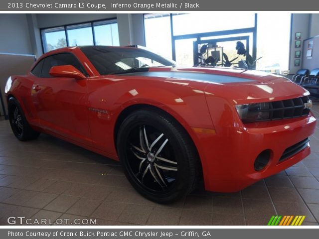 2013 Chevrolet Camaro LS Coupe in Inferno Orange Metallic