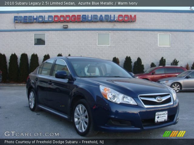 2010 Subaru Legacy 2.5i Limited Sedan in Azurite Blue Metallic