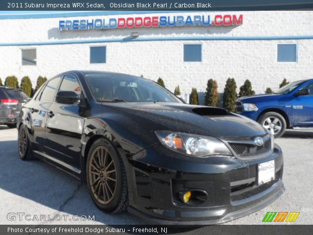 2011 Subaru Impreza WRX Sedan in Obsidian Black Pearl