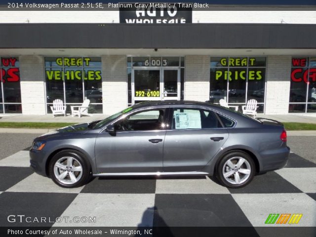 2014 Volkswagen Passat 2.5L SE in Platinum Gray Metallic