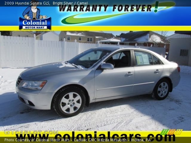 2009 Hyundai Sonata GLS in Bright Silver