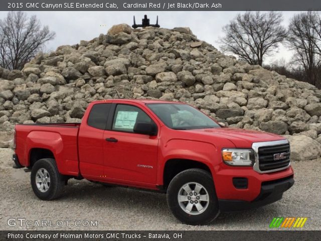 2015 GMC Canyon SLE Extended Cab in Cardinal Red