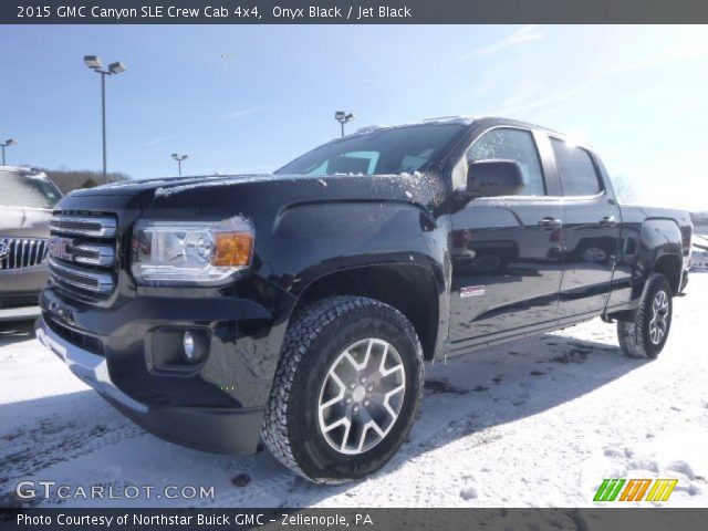 2015 GMC Canyon SLE Crew Cab 4x4 in Onyx Black