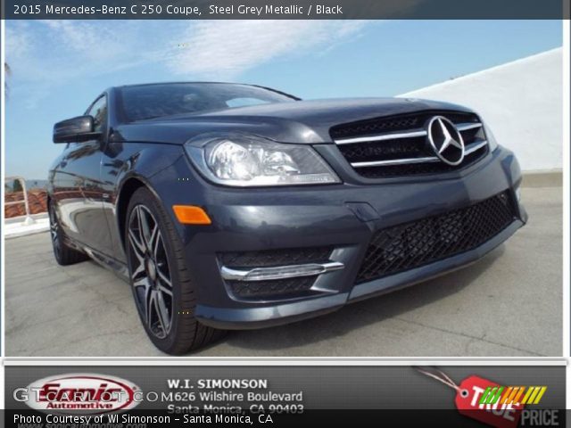 2015 Mercedes-Benz C 250 Coupe in Steel Grey Metallic