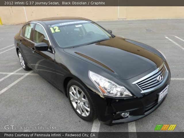2012 Infiniti G 37 Journey Sedan in Black Obsidian