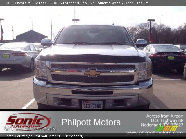 2012 Chevrolet Silverado 1500 LS Extended Cab 4x4 in Summit White