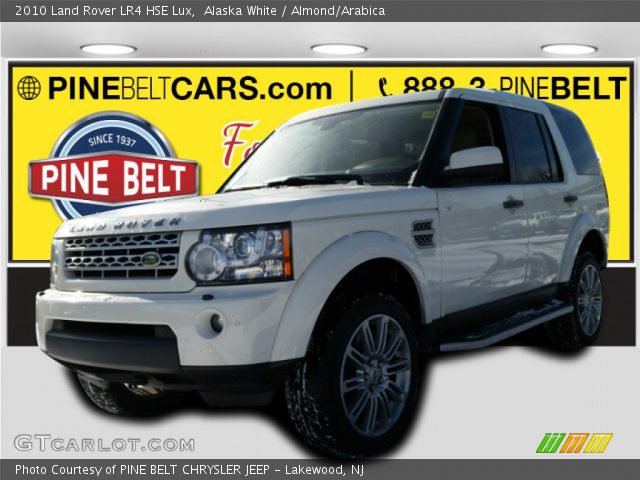 2010 Land Rover LR4 HSE Lux in Alaska White