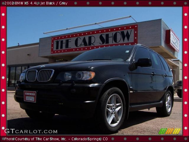 2002 BMW X5 4.4i in Jet Black