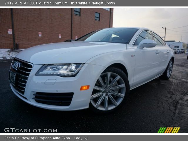 2012 Audi A7 3.0T quattro Premium in Ibis White