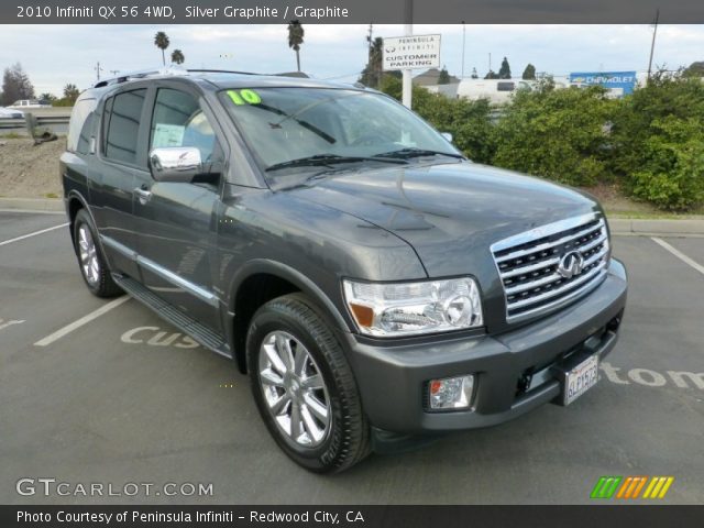 2010 Infiniti QX 56 4WD in Silver Graphite