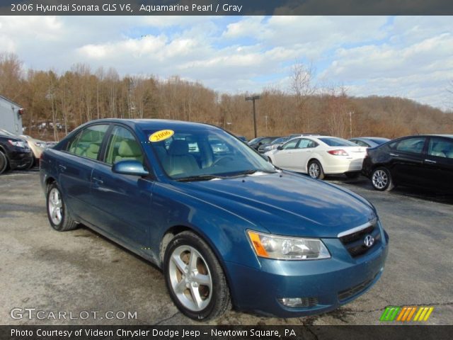2006 Hyundai Sonata GLS V6 in Aquamarine Pearl