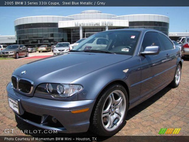 2005 BMW 3 Series 330i Coupe in Steel Blue Metallic