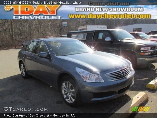 2008 Infiniti G 35 x Sedan in Blue Slate Metallic