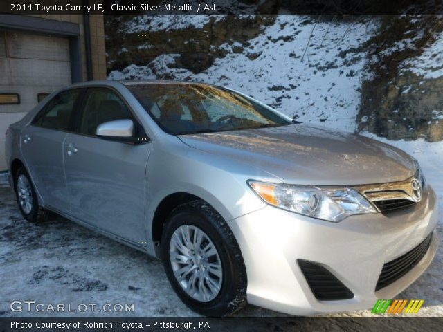 2014 Toyota Camry LE in Classic Silver Metallic