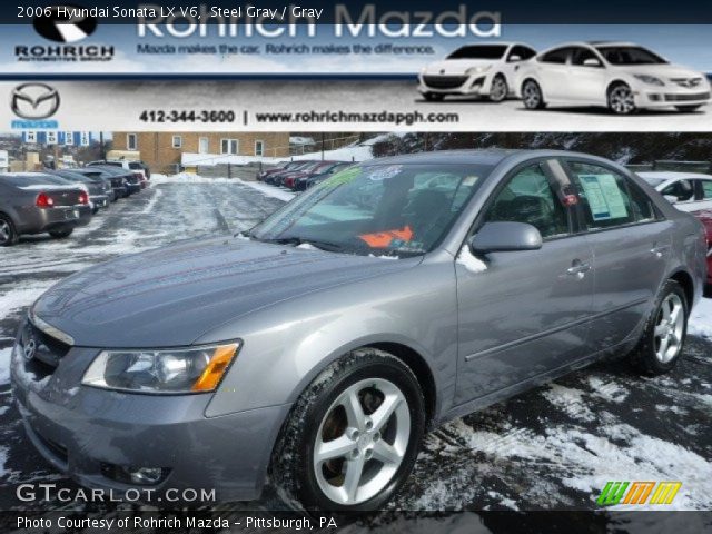 2006 Hyundai Sonata LX V6 in Steel Gray