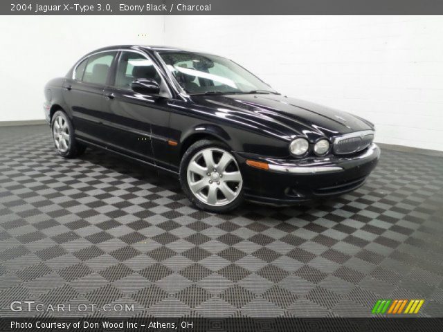 2004 Jaguar X-Type 3.0 in Ebony Black