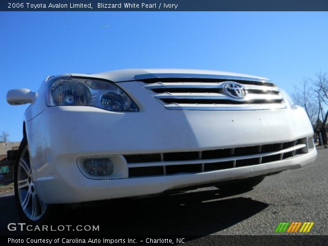 2006 Toyota Avalon Limited in Blizzard White Pearl