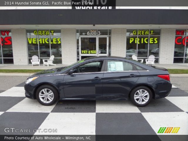 2014 Hyundai Sonata GLS in Pacific Blue Pearl