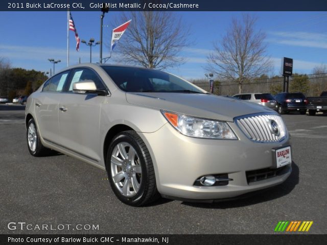2011 Buick LaCrosse CXL in Gold Mist Metallic