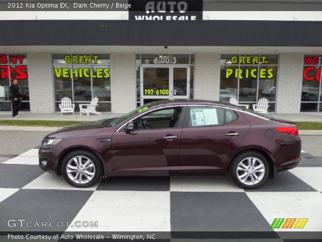 2012 Kia Optima EX in Dark Cherry