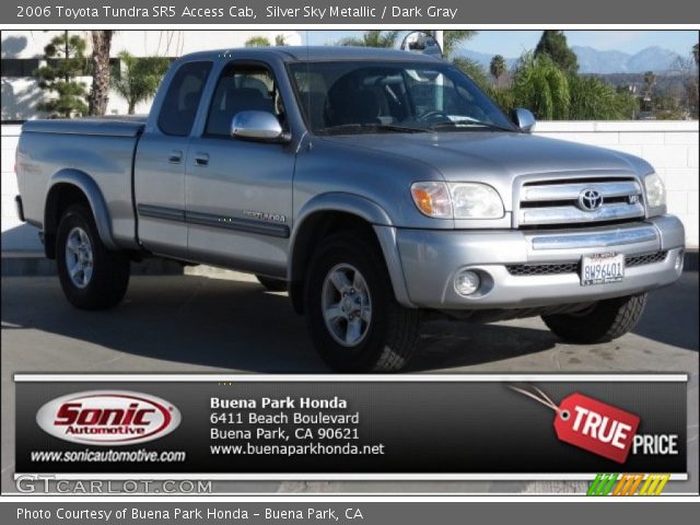 2006 Toyota Tundra SR5 Access Cab in Silver Sky Metallic