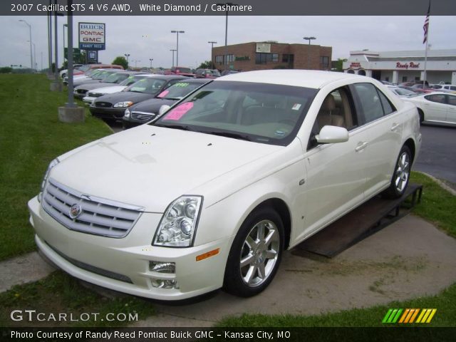 2007 Cadillac STS 4 V6 AWD in White Diamond