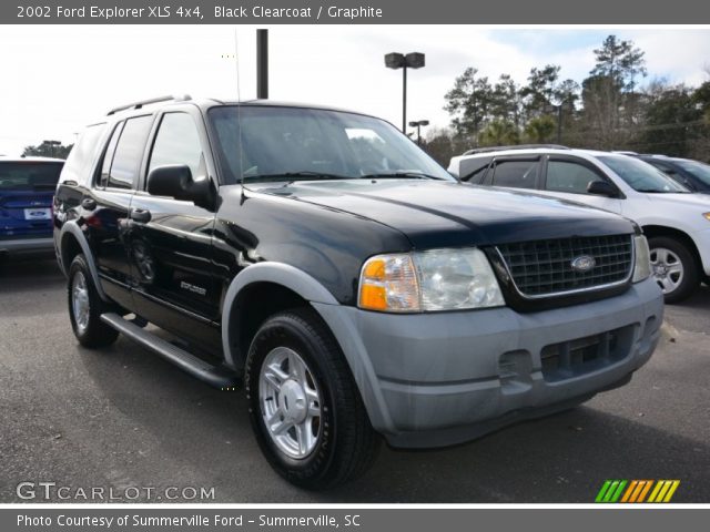 2002 Ford Explorer XLS 4x4 in Black Clearcoat