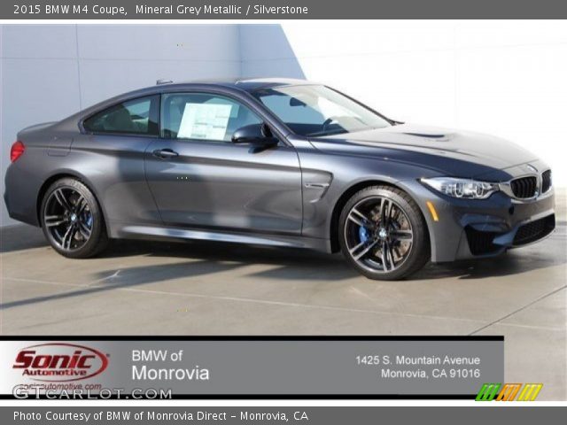 2015 BMW M4 Coupe in Mineral Grey Metallic