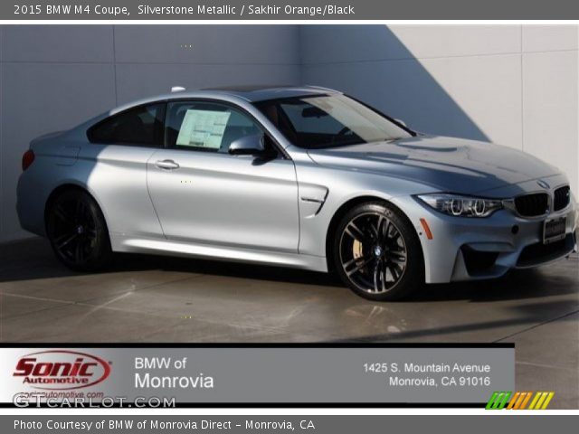 2015 BMW M4 Coupe in Silverstone Metallic