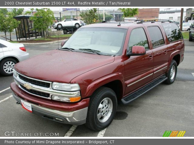 2003 Chevrolet Suburban 1500 LT 4x4 in Redfire Metallic
