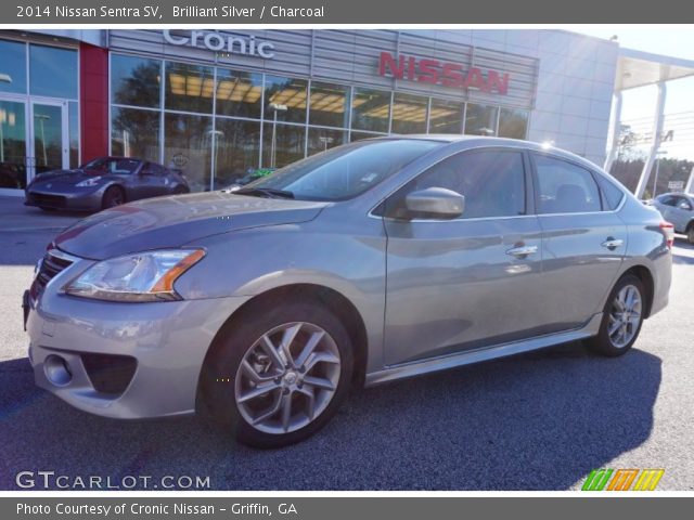 2014 Nissan Sentra SV in Brilliant Silver
