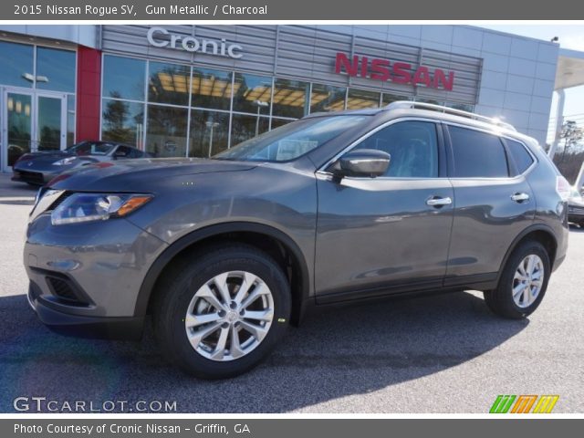 2015 Nissan Rogue SV in Gun Metallic