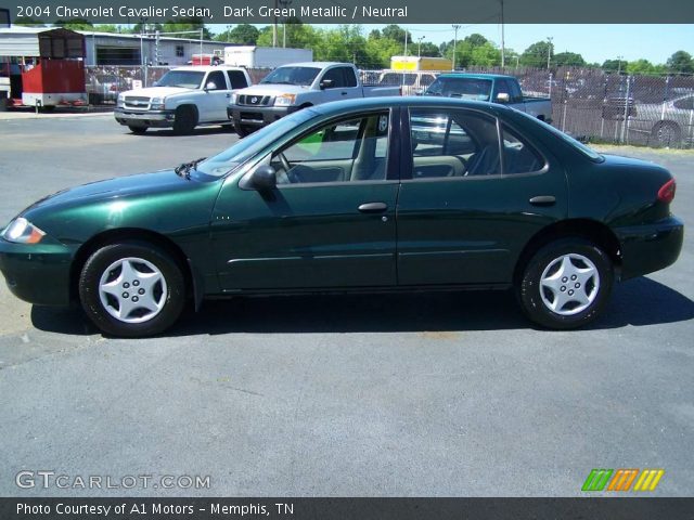 2004 Chevrolet Cavalier Sedan in Dark Green Metallic