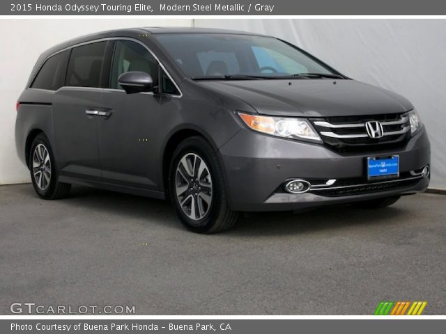 2015 Honda Odyssey Touring Elite in Modern Steel Metallic