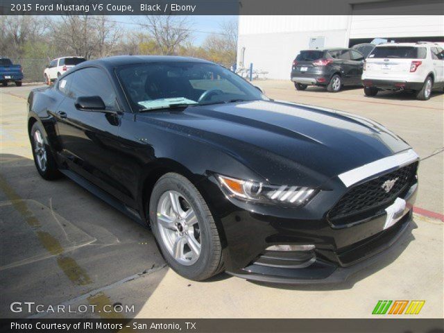 2015 Ford Mustang V6 Coupe in Black