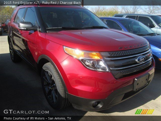 2015 Ford Explorer XLT in Ruby Red