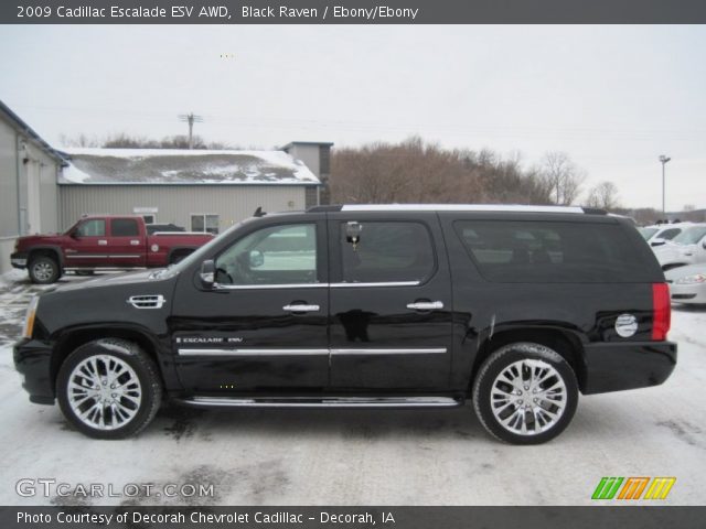 2009 Cadillac Escalade ESV AWD in Black Raven