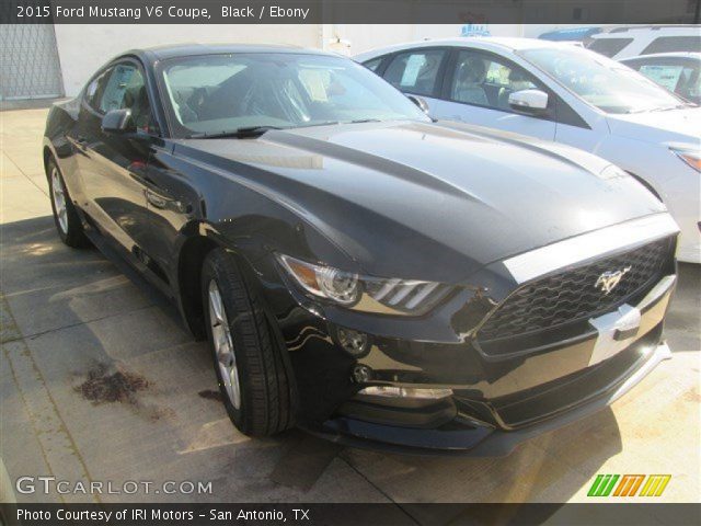 2015 Ford Mustang V6 Coupe in Black