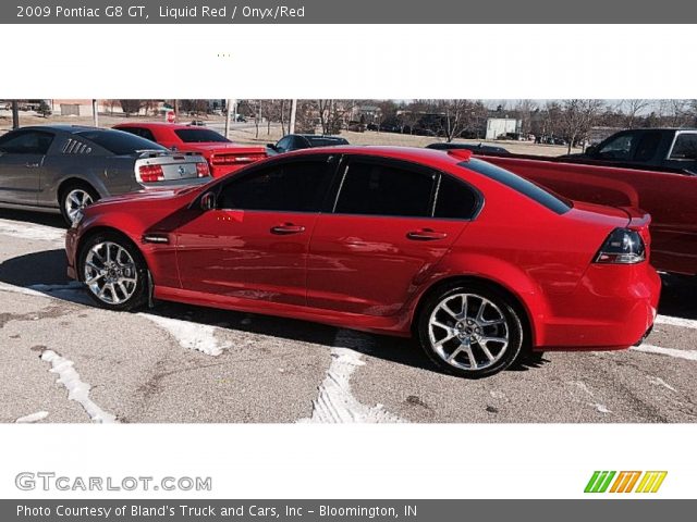 2009 Pontiac G8 GT in Liquid Red