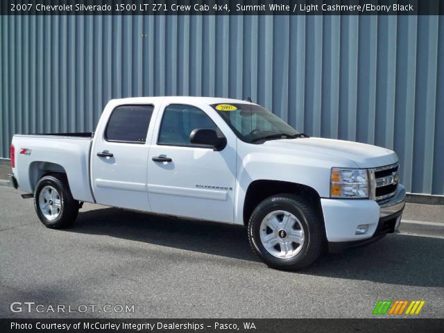 2007 Chevrolet Silverado 1500 LT Z71 Crew Cab 4x4 in Summit White