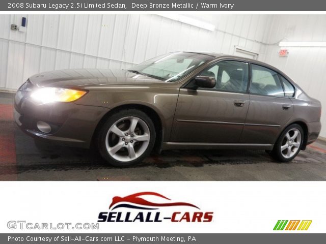 2008 Subaru Legacy 2.5i Limited Sedan in Deep Bronze Metallic